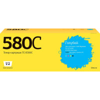 TC-K580C Тонер-картридж T2 для Kyocera FS-C5150DN/ECOSYS P6021cdn (2800 стр.) голубой, с чипом