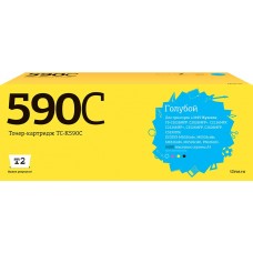 TC-K590C Тонер-картридж T2 для Kyocera FS-C2026/2526/2626/ECOSYS M6026 (5000 стр.) голубой, с чипом