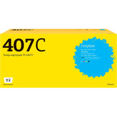 TC-S407C Картридж T2 для Samsung CLP-320/325/CLX-3185 (1000 стр.) голубой, с чипом