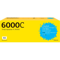 TC-X6000C Тонер-картридж T2 для Xerox Phaser 6000/6010/WC6015 (1000 стр.) голубой, с чипом 106R01631