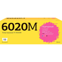TC-X6020M Тонер-картридж T2 для Xerox Phaser 6020/6022/WorkCentre 6025/6027 (1000 стр.) пурпурный, с чипом 106R02761