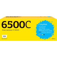 TC-X6500C Тонер-картридж T2 для Xerox Phaser 6500N/6500DN/WorkCentre 6505N/6505DN (2000 стр.) голубой, с чипом 106R01601