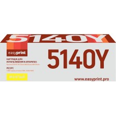 Тонер-картридж EasyPrint LK-5140Y для Kyocera ECOSYS M6030cdn/M6530cdn/P6130cdn (5000 стр.) желтый, с чипом