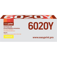 Тонер-картридж EasyPrint LX-6020Y для Xerox Phaser 6020/6022/WorkCentre 6025/6027 (1000 стр.) желтый, с чипом 106R02762