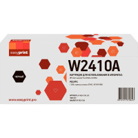 W2410A Картридж EasyPrint LH-W2410A_NC для HP Color LaserJet Pro M182n/M183fw (1050 стр.) черный, БЕЗ ЧИПА