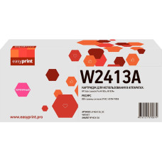 W2413A Картридж EasyPrint LH-W2413A_NC для Color LaserJet Pro M182n/M183fw (850 стр.) пурпурный, БЕЗ ЧИПА